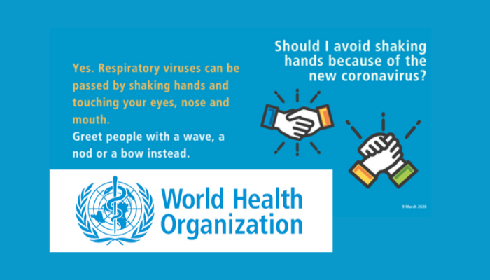 World Health Organisation (WHO) – Coronavirus Guidance