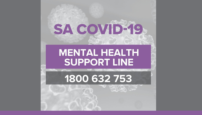 SA COVID-19 Mental Health Support Line