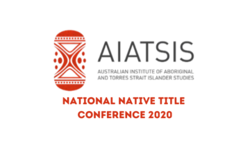 National Native Title Conference 2020