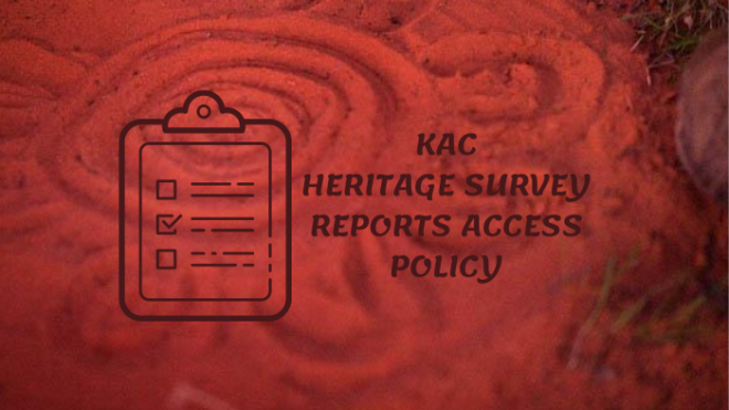 Heritage Survey Reports Access Policy