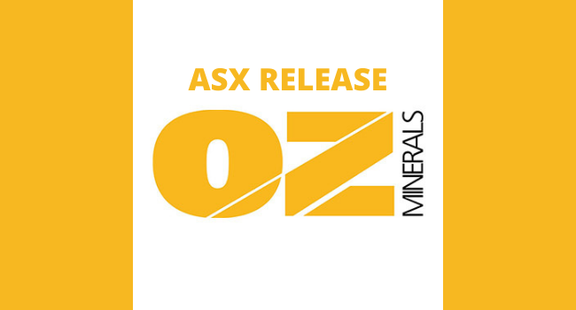 OZ Minerals - Q4 2020 Report - ASX Release