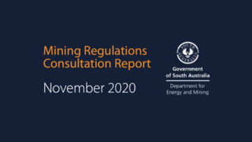 Mining Regulations Consultation Report