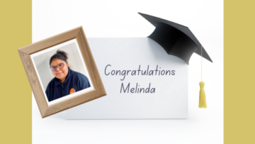 Qualification Alert! Well Done Melinda.