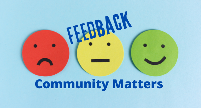 Community Matters - talk to us!