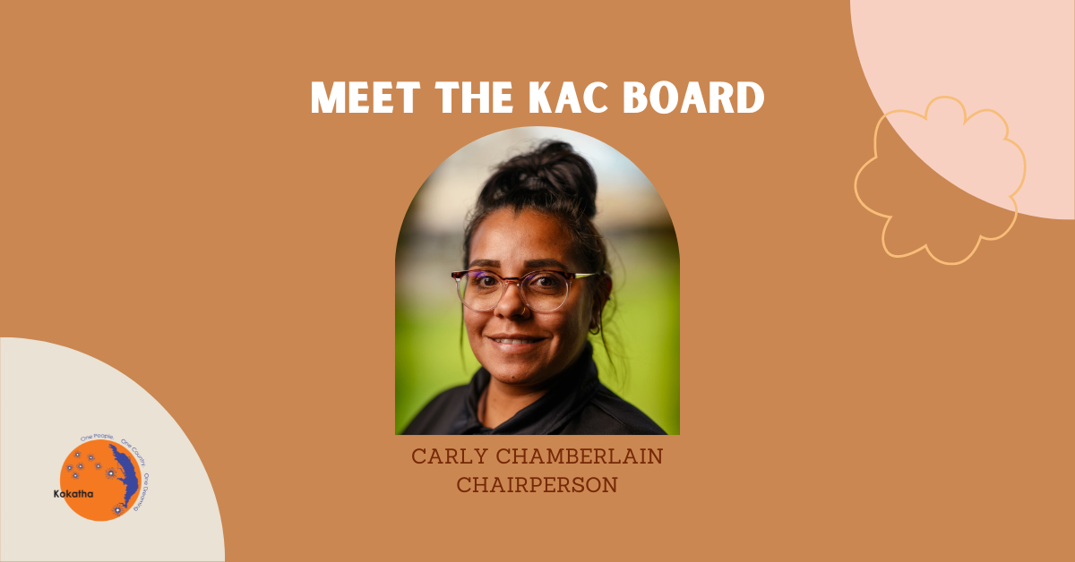 MEET KAC’S NEW CHAIRPERSON