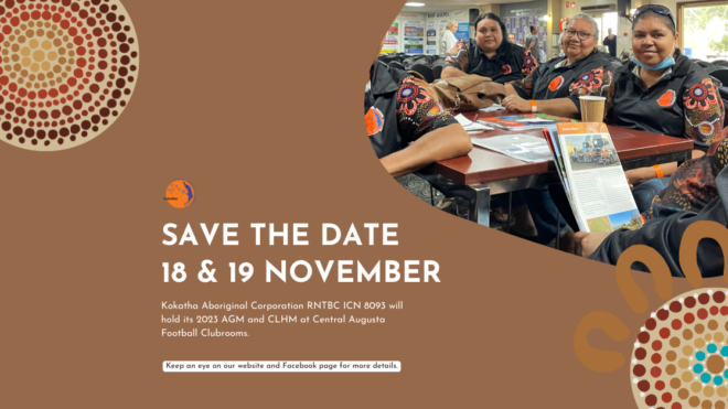 SAVE THE DATE 18 & 19 NOVEMBER