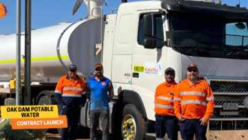 MILESTONE OAK DAM CONTRACT LAUNCHED