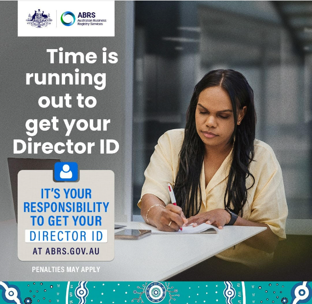 TIME IS RUNNING OUT TO GET YOUR DIRECTOR ID