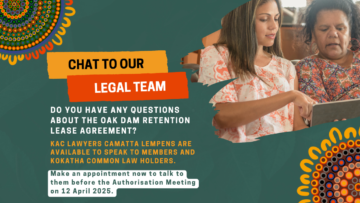 CALLING ALL KOKATHA MEMBERS AND COMMON LAW HOLDERS!