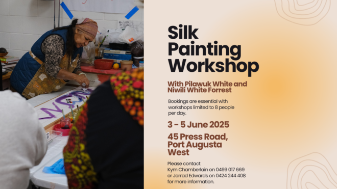 SILK PAINTING WORKSHOPS - REGISTRATIONS NOW OPEN