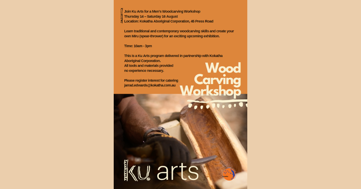 JOIN THE MIRU PROJECT – MEN’S WOODCARVING WORKSHOP