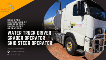 EXPRESSIONS OF INTEREST - EXPERIENCED OPERATORS WANTED