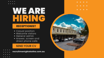 POSITION VACANT - RECEPTIONIST