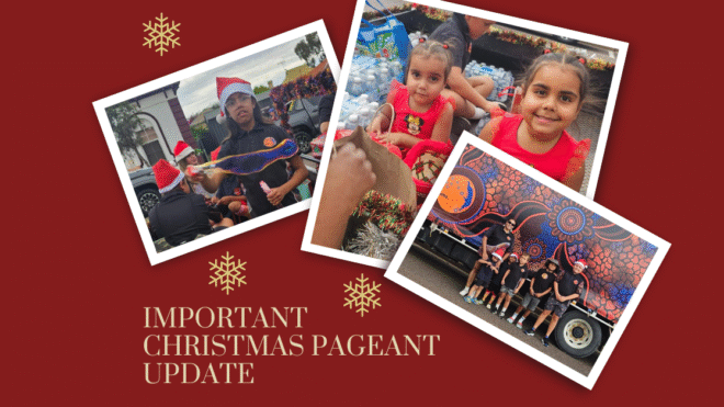 PORT AUGUSTA X-MAS PAGEANT - KOKATHA FLOAT