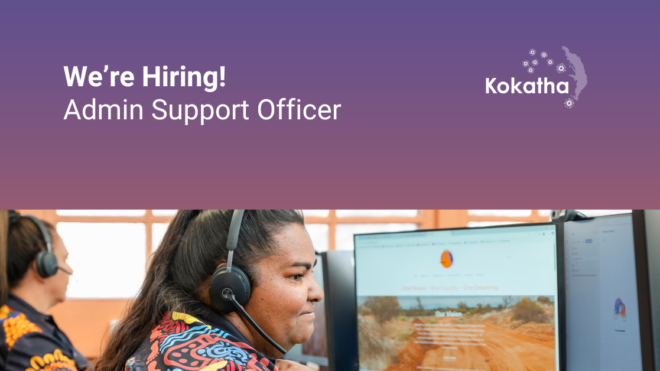 WE'RE HIRING - ADMIN SUPPORT OFFICER