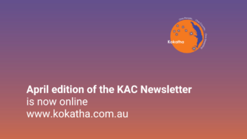 APRIL EDITION OF THE KAC NEWSLETTER NOW ONLINE