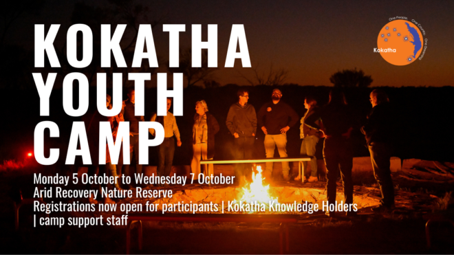 KOKATHA YOUTH CAMP - REGISTRATIONS NOW OPEN