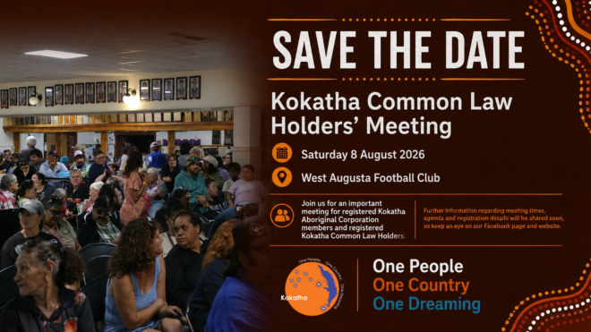 SAVE THE DATE KAC CLHM - SATURDAY 8 AUGUST 8