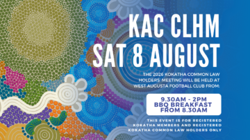 KAC COMMON LAW HOLDERS' MEETING - 8 AUGUST