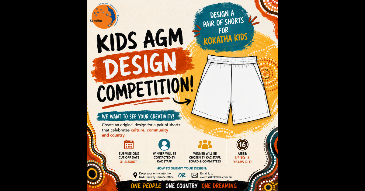 CALLING ALL OUR DEADLY YOUNG DESIGNERS
