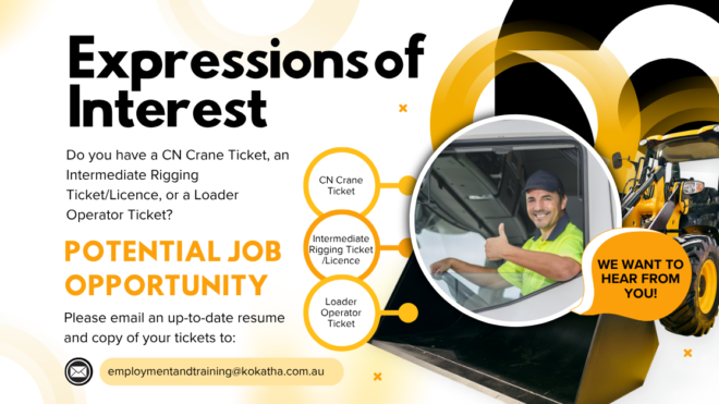 EXPRESSIONS OF INTEREST