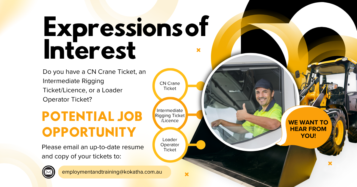 EXPRESSIONS OF INTEREST