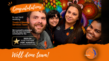 A BIG CONGRATS TO OUR TRUSTS & MEMBER SERVICES TEAM