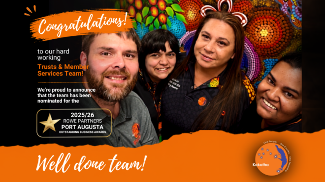 A BIG CONGRATS TO OUR TRUSTS & MEMBER SERVICES TEAM