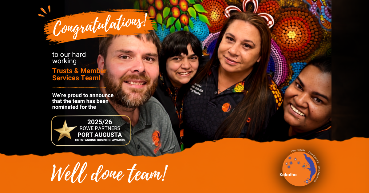 A BIG CONGRATS TO OUR TRUSTS & MEMBER SERVICES TEAM