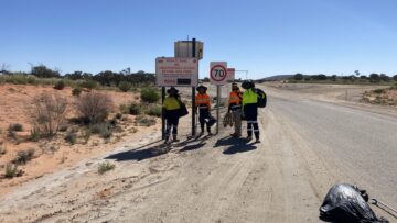 WESTERN ACCESS ROAD CLEANUP