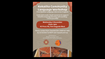 KOKATHA COMMUNITY LANGUAGE WORKSHOP
